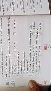 Multiple Choice Questions on Text FormattingTick (✔) the corr... | Filo