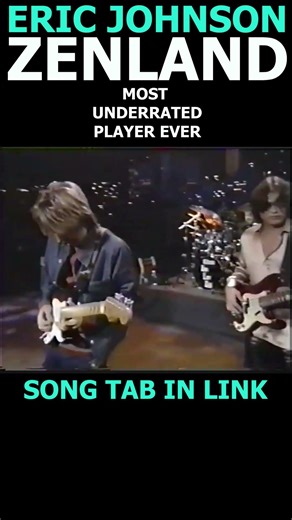 Eric Johnson Brilliant Lead Playing #ericjohnson #austincitylimits #zenland #cliffsofdover #guitar