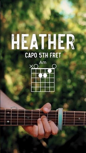 Heather Conan Gray Guitar Tutorial // Heather Guitar Lesson