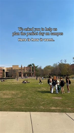 We asked, you voted… and this is the official Mocs-approved perfect day on campus. 💙💛 #gomocs #perfectdayoncampus #utc