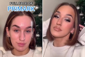 Woman shares incredible full-face Primark make-up look for under £30