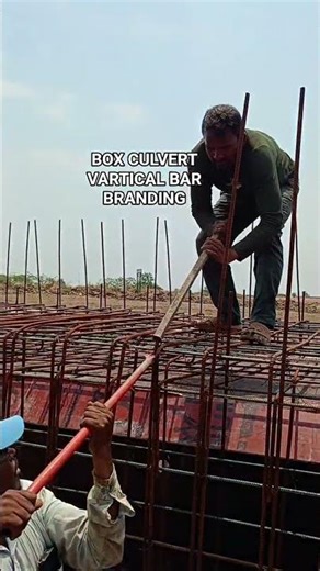 vartical bar bending box CULVERT engineering drowning #heav#civilengineering #structuralengineering