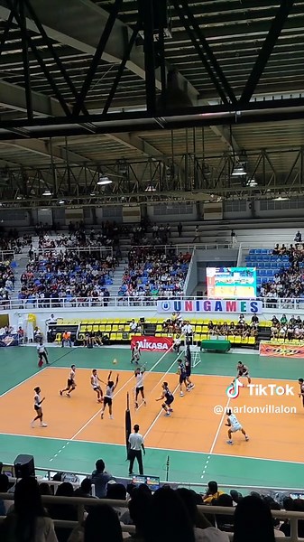 ADAMSON UNIVERSITY VS. HOLY CROSS OF DAVAO COLLEGE #unigames2024 #dipologcity #adamsonuniversity #holycrossofdavaocollege #volleyball #universitygames2024
