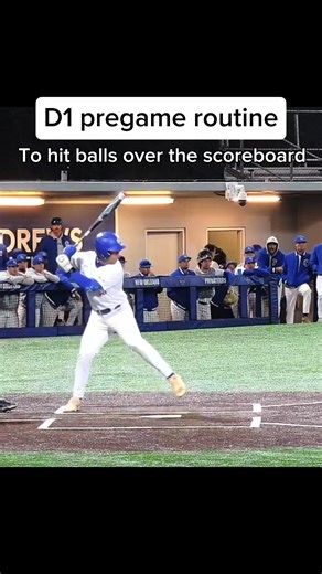 Must try routine! #baseball #homerun #d1baseball | Baseball Homeruns