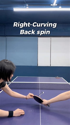 2️⃣ 횡회전서브 리시브 각도 ( transverse rotation receive angle) #tabletennis #講乒 #pingpong #탁구리시브