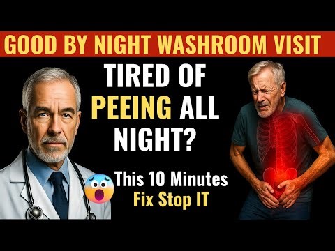 Over 60? Why You Pee All Night and how to fix it in 10-Minutes l Over 60 Health