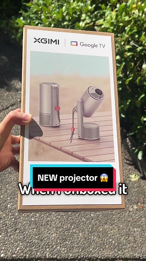 Mom's Approval: Unboxing XGIMI Tech Projector for Gaming Setup