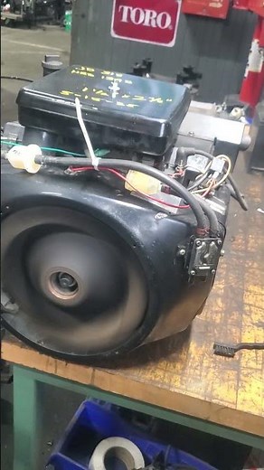 onan P218G run video 5/17/25 john deere 318