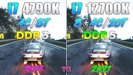 I7 4790K vs i7 12700K - 7 years difference