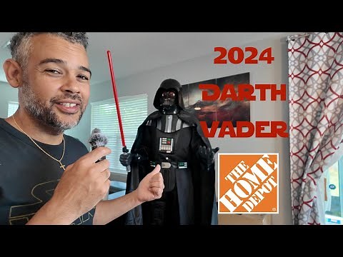 2024 Home Depot Star Wars Darth Vader Animatronic Unboxing and Review Halloween Christmas Prop