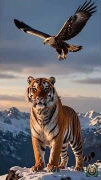 Tiger Hybrid Animal Fusions | Hawk, Iguana, Gazelle, Arctic Fox