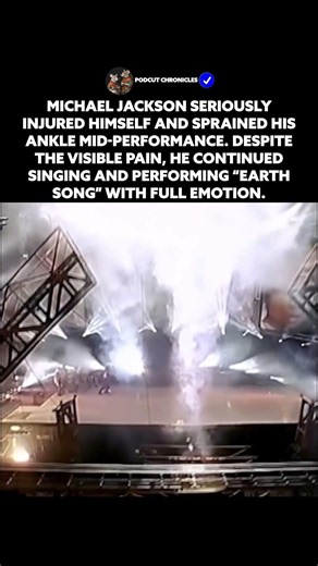 MJ Performs “Earth Song” on a Sprained Ankle (Munich 1999)