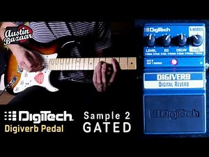 Digitech X-Series XDV DIGIVERB Digital Reverb Pedal Demo