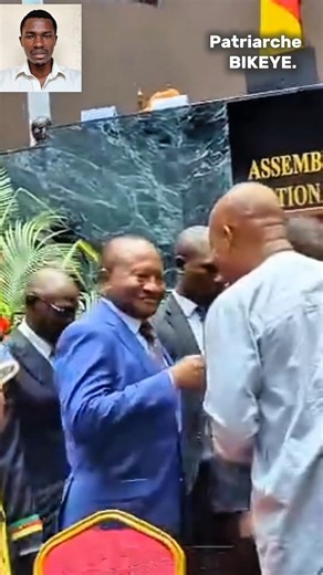 Theodore Datouo is the new president of the National Assembly of Cameroon. #theodoredatouo #Parli...