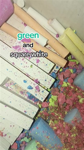 How do you like this video?🥰 great combination I really enjoyed it😁 #chalk #asmr #crunchy