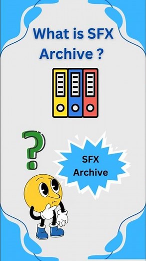 What is SFX Archive ? | How to create SFX Archive ?