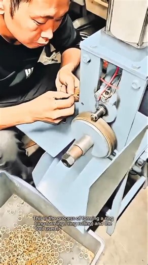 Precision Ring Forming Machine | High-Speed Jewelry Ring Manufacturing Process
