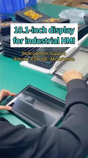 ⬆️10.1” Display for Industrial HMI, welcome to orders!#LCD#display#tft #embedded#HMI#esp32#arduino