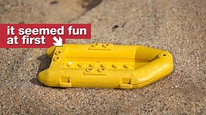 Is Perranporth really the Lego beach?