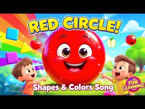 “Color and Shape Adventure” 🌈🔷‪@rhymesofwonder‬