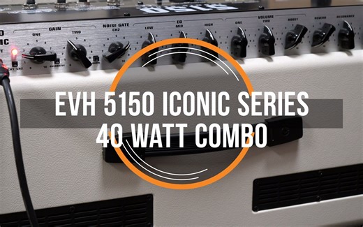 EVH 5150 Iconic Series 40 Watt 1x12 Combo | Playthrough Demo