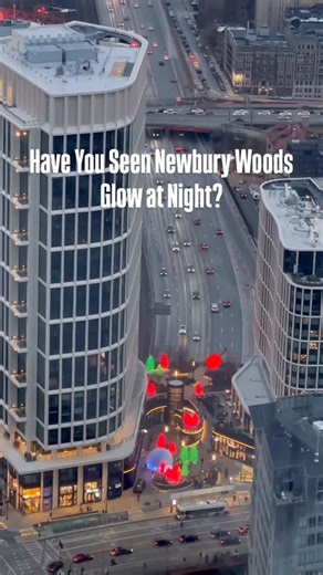MyBoston Magazine on Instagram: "Experience winter’s quiet magic from above Back Bay. Newbury Woods at Lyrik shimmers with 60,000 twinkling lights, transforming Boston’s only LED forest into an illuminated escape at the end of Newbury Street. A rare rooftop view of a neighborhood moment that feels both intimate and spectacular—Boston at its most enchanting. More in My Boston Magazine. @lyrikbackbay @rivianofficial @bubblebathboston @pinkcarrotboston #MyBostonMagazine #BackBay #BeaconHill #Boston