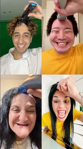 So funny 😂✂️🧖‍♀️