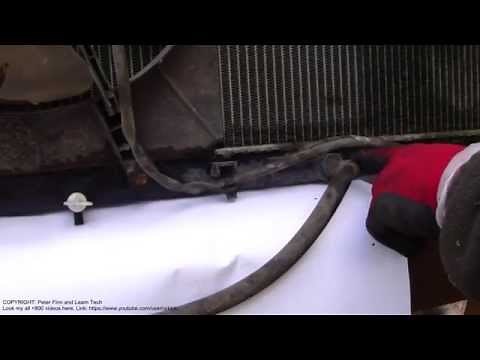Toyota Camry radiator automatic transmission oil lines info. 2.2 liter engine. Years 1991 to 2002.