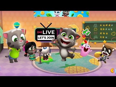 My Talking Tom & Friends Gameplay 🔴 Live Stream Gameplay #livestream