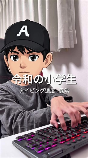 映像はSNS用の演出を含みますが、 令和の小学生の指の動きには、パパも正直驚いています。 平成初期生まれのパパか学校で「一太郎」や「ペイント」に触れていた頃。 今の子供たちは、学校に行かなくても、家で自分なりの「武器」を見つけていたりします。 タイピングの音だけ聞いたら、まるでプログラマー。 中身はマイクラの建築なんですけどね（笑） 「学校に行かない＝何もしない」ではなくて、 こんな風に、何かに没頭できるエネルギーがある。 それだけで、未来は明るいんじゃないかなと親バカながらに思っています。 #不登校小学生の日常 #令和の小学生 #タイピング #マイクラ建築 #不登校の親の悩み