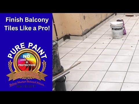 How to Finish Balcony Skirting Tiles & Protect Waterproofing