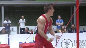 This routine secured Sam Mikulak's gold medal in the all-around! More routines from the competition: http://bit.ly/2qUhIt9 | FloGymnastics
