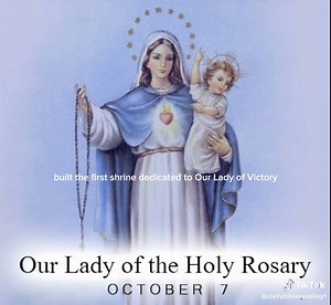 Celebrando el Día de Nuestra Señora del Rosario