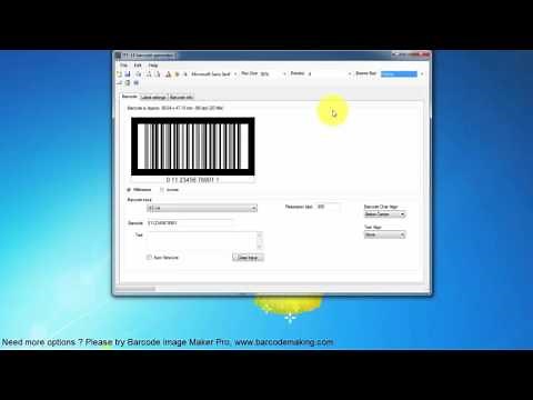 ITF-14 barcode generator
