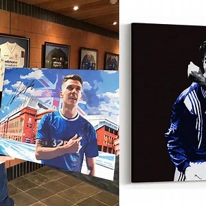 🇬🇧 Simply The Best Gifts for RANGERS fans! 🔵 FREE Delivery code: LETSGO 🛒 Order online www.blueroomart.co.uk | Blue Room Art