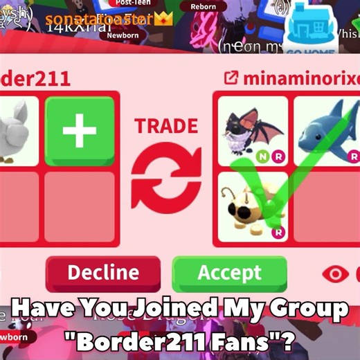 Which offer sould I accept for Chicken #adoptme