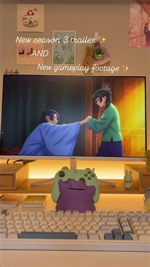 Apothecary Diaries new S3 trailer and new gameplay footage 💕💕💕 #cozygaming #anime