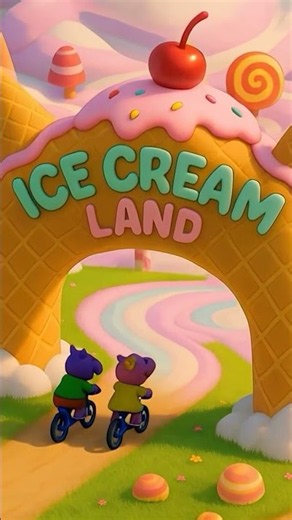 Yummy Ice Cream Song 🍦 #kidssong #shorts #nurseryrhymes #hellohippo