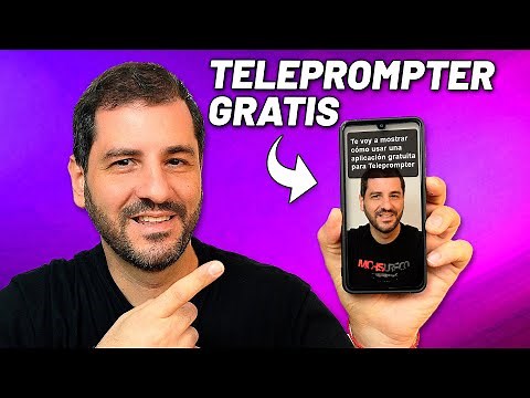 Teleprompter para Celular GRATIS 🤳 Paso a Paso
