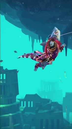 Honor the blade and rule the sea with Sharkmurai🌸⚔️🦈 #HungrySharkWorld #newupdate #shark