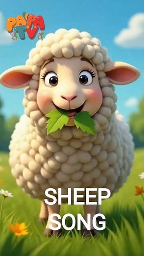 Sheep Nursery Rhyme | Wool, Lambs & Farm Animals | Song for Toddlers, Farm Animal Song for Children