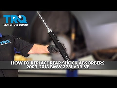 How to Replace Rear Shock Absorbers 2009-2013 BMW 328i xDrive