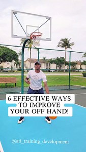 2.6K views · 353 reactions | Here are 6 ways you can improve your "weak hand" or "off hand" effectively! #basketballtraining #basketballcoaching #dribbling | ATI Training and Development | Facebook