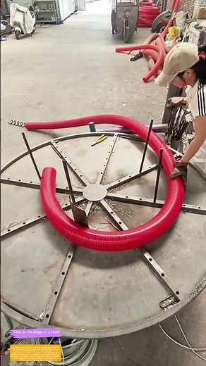 Winding Wisdom: How a Simple Spool Turns Pipe into Portable Power