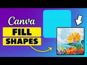 How To Fill A Shape With An Image In Canva