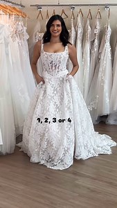 Choose a gown you would wear to celebrate your “I Do”! 👰 . . . #ido #weddingcelebration #bridedresses #bridalgowns | Flares bridal