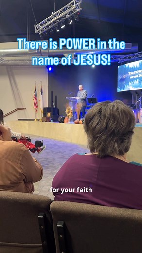 There is POWER in the name of JESUS! ✝️ Philippians 2:9-11 ESV 9 Therefore God has highly exalted him and bestowed on him the name that is above every name, 10 so that at the name of Jesus every knee should bow, in heaven and on earth and under the earth, 11 and every tongue confess that Jesus Christ is Lord, to the glory of God the Father. The devil quakes when he hears the name! And this morning we shouted it from the sanctuary, that way we can be prepared to go shout it to the world! 🗣️ We c