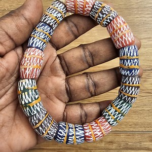 10 African Beads, Krobo Beads, Recycle Beads - Etsy Canada