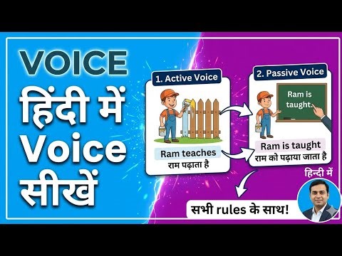 Voice english grammar class 12th , By - Rajesh Sir #english