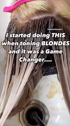 Adrienne Dara Stephenson/ Hair Education & Tutorials on Instagram: "The more you know… No but really… it changed my game. I never understood Clear at first. I thought it was just for extra shine. I mean, a common misconception. But once I dove into the Redken Shades EQ line and realized the incredible versatility of using Clear it became an amazing and crucial part of my formulas for blondes. Clear dilutes the intensity of the tone. So the more clear you add… the more control you have. By diluti